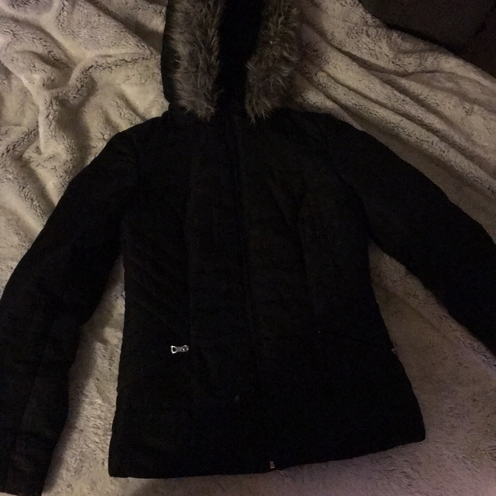 Black coat